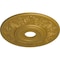 Ekena Millwork Vienna Ceiling Medallion (Fits Canopies up to 6 1/2"), 20"OD x 3 1/2"ID x 1 1/2"P, Pharaohs Gold CM20VIPGS - alternate 4
